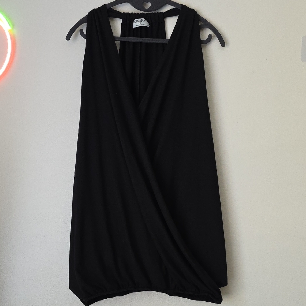 Zenana Black Top 1X